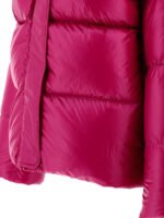 "Aspesi" doudoune femme fuchsia avec capuche amovible – Image 4