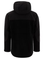 "and Wander" veste homme noire avec insert en polaire coupe regular – Image 2
