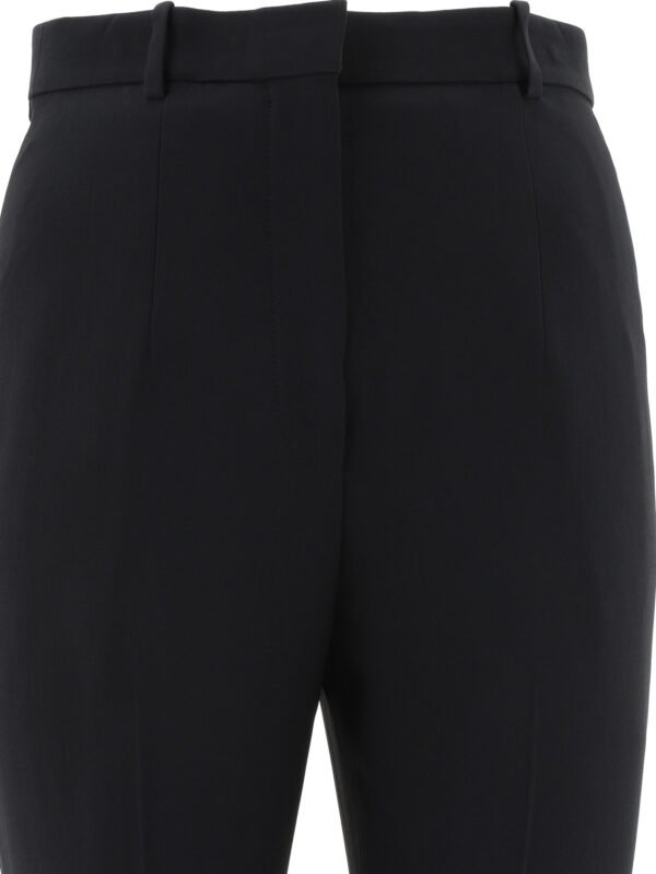 "Alexander McQueen" Pantalon femme noir en viscose coupe regular – Image 3