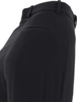 "Alexander McQueen" Pantalon femme noir en viscose coupe regular – Image 4