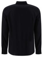"Valentino" Chemise homme bleue en laine vierge coupe regular – Image 2