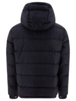 "Valentino" doudoune motif Toile Iconographe homme noire – Image 2