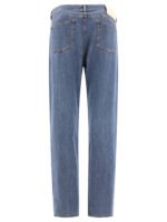 "Valentino" jean bleu en lyocell et coton coupe regular pour homme – Image 2