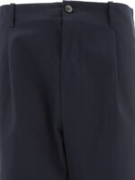 "Valentino" pantalon chino bleu en coton coupe regular pour homme – Image 3
