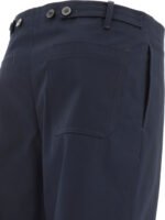 "Valentino" pantalon chino bleu en coton coupe regular pour homme – Image 4