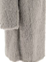 "Stand Studio" manteau Nicole femme gris en modacrylique acrylique et laine - Image 3