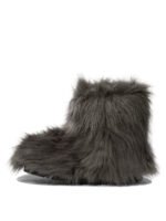 "Stand Studio" bottines femme grises Olivia en acrylique et caoutchouc – Image 3
