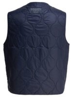 "Manifattura Ceccarelli" veste sans manches homme bleue nylon coupe regular – Image 2