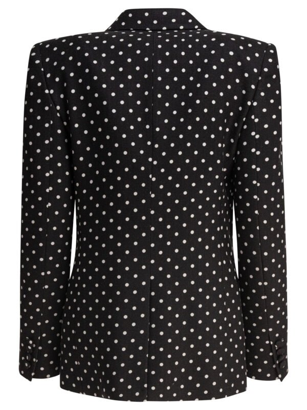 "Valentino" blazer femme noir en viscose – Image 2