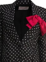 "Valentino" blazer femme noir en viscose – Image 3