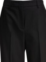 "Valentino" Pantalon noir en laine pour femme – Image 3