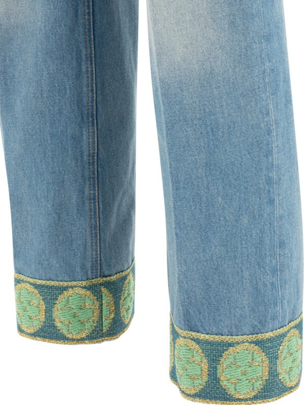"Valentino" jeans femme bleu en denim – Image 4