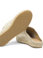 "Valentino Garavani" Espadrilles femme or en cuir – Image 5