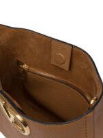 "Valentino Garavani" Sac bandoulière Alltime beige en cuir - Image 5