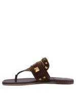"Valentino Garavani" sandales femme marron en cuir Plaster Caster - Image 3