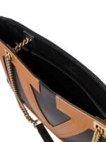 "Valentino Garavani" sac à main femme noir en cuir Viva Superstar – Image 5