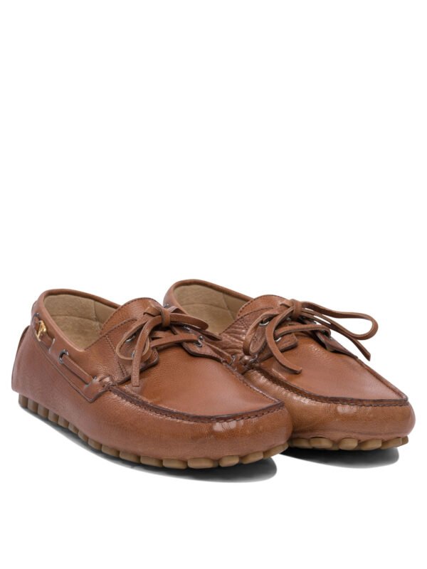"Valentino Garavani" mocassins Driver Fastaway marron en cuir pour homme – Image 2