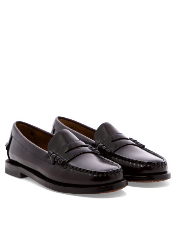 "Sebago" mocassins femme marron en cuir - Image 2