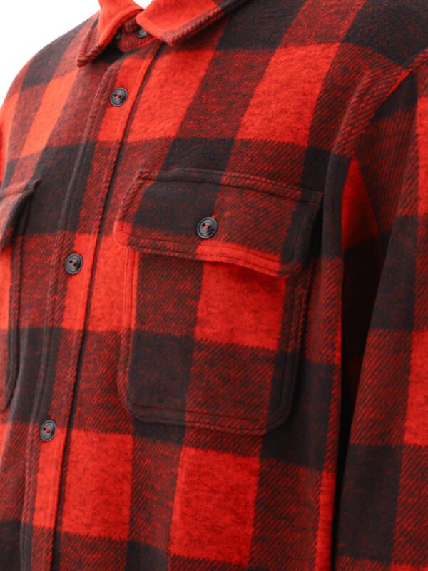 "Polo Ralph Lauren" chemise homme rouge à carreaux en flanelle stretch – Image 4