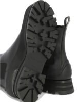 "Alexander McQueen" bottines homme noires en cuir – Image 5