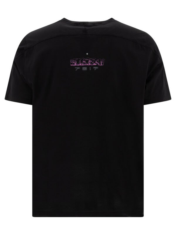 "Stone Island Shadow Project" T-shirt homme noir en polyamide coupe regular - Image 2