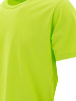 "Stone Island Shadow Project" T-shirt homme vert en polyamide coupe regular – Image 4