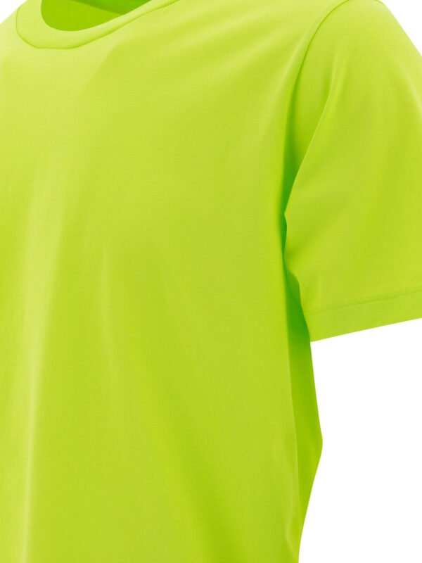 "Stone Island Shadow Project" T-shirt homme vert en polyamide coupe regular – Image 4