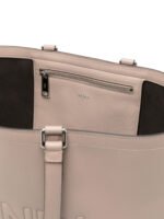 "Fendi" sac à main femme beige en cuir – Image 4