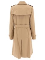 "Burberry" Trench femme beige en coton coupe standard - Image 2