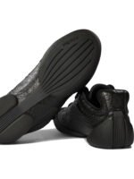 "Alexander McQueen" sneakers femme noires Flexion en cuir – Image 5