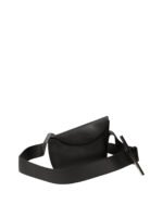 "Alexander McQueen" Sac bandoulière homme noir en cuir de veau – Image 2