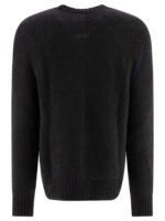 "Burberry" pull en cachemire noir coupe regular pour homme - Image 2