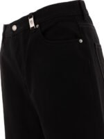 "Alexander McQueen" pantalon homme noir en coton – Image 4