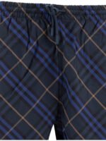 "Burberry" Short de bain homme noir en polyamide coupe classique – Image 3