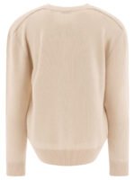 "Burberry" Pull femme beige en laine – Image 2