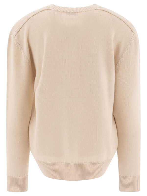 "Burberry" Pull femme beige en laine – Image 2