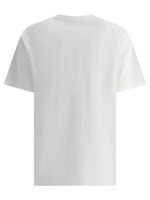 "Burberry" T-shirt femme blanc en coton coupe décontractée – Image 2
