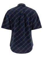 "Burberry" Chemise femme bleu en coton coupe standard – Image 2