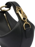 "Burberry" Sac à main femme noir en cuir – Image 4