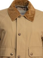 "Burberry" Veste courte femme beige en coton coupe regular - Image 3