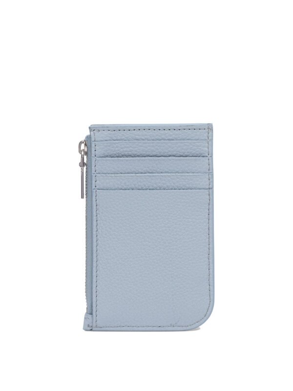 "Alexander McQueen" porte-cartes homme bleu clair cuir – Image 3