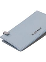 "Alexander McQueen" porte-cartes homme bleu clair cuir – Image 4