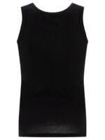 "Alexander McQueen" débardeur homme noir en coton coupe regular – Image 2