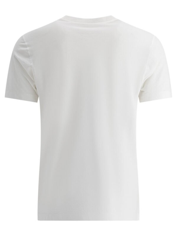 "Zanone" T-shirt homme blanc en coton léger - Image 2