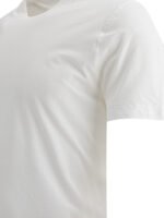 "Zanone" T-shirt homme blanc en coton léger - Image 4