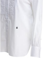 "Alexander McQueen" chemise blanche en coton pour femme – Image 4