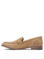 "Sturlini" mocassins femme beiges en cuir – Image 3