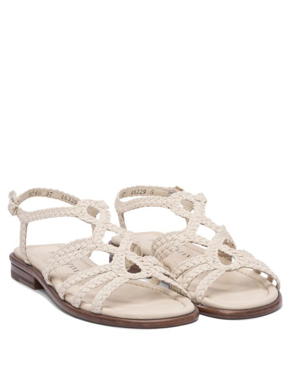 "Pons Quintana" sandales femme blanches en cuir - Image 2