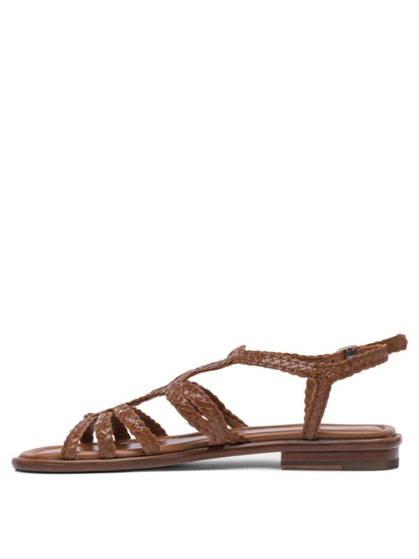 "Pons Quintana" sandales femme marron en cuir - Image 3