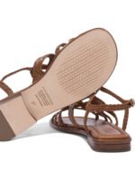 "Pons Quintana" sandales femme marron en cuir - Image 5